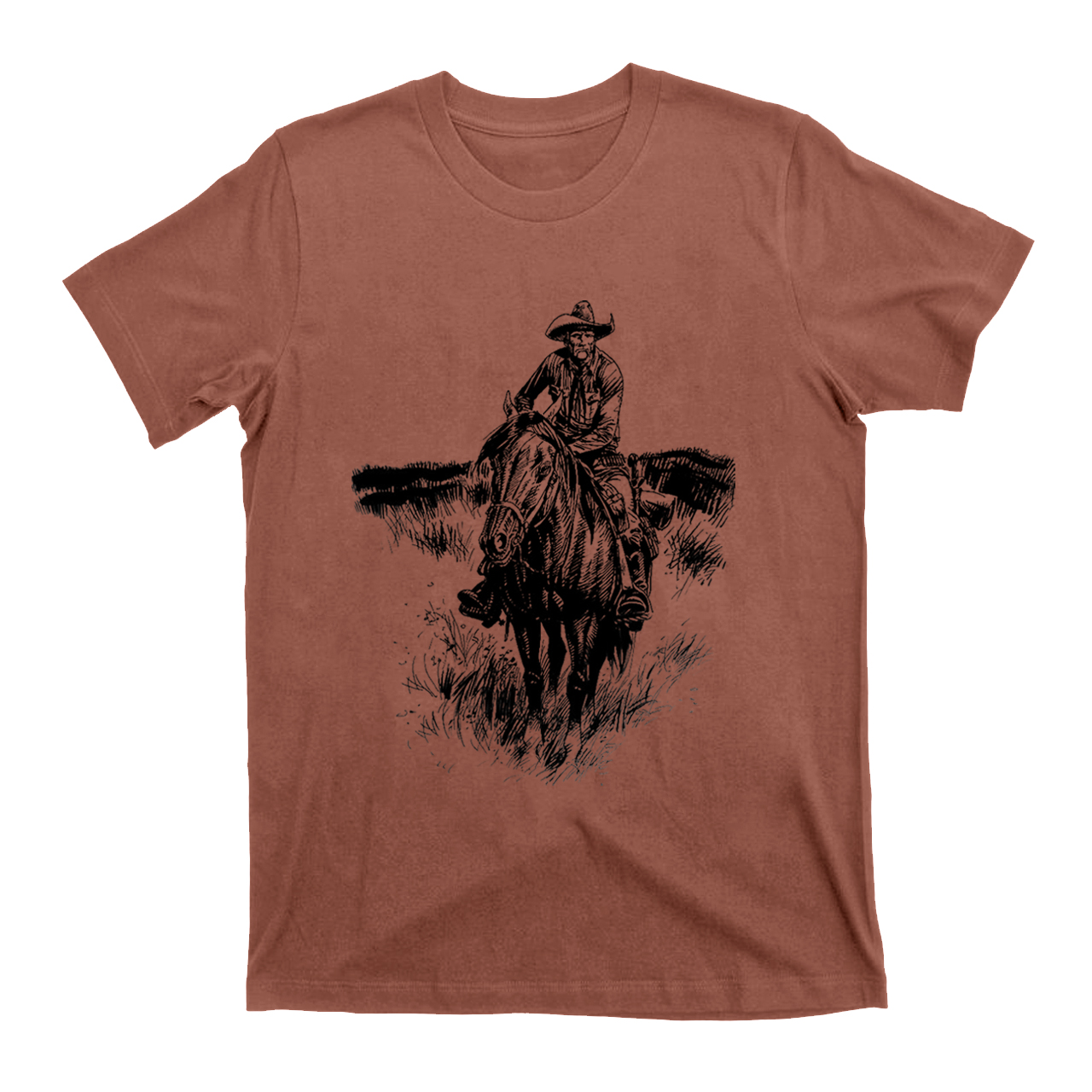 Cowboys crossing the thorns T-Shirts