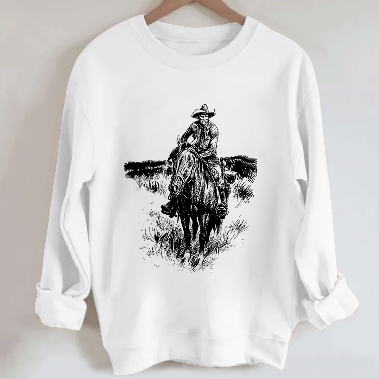 Cowboys crossing the thorns Sweatshirt