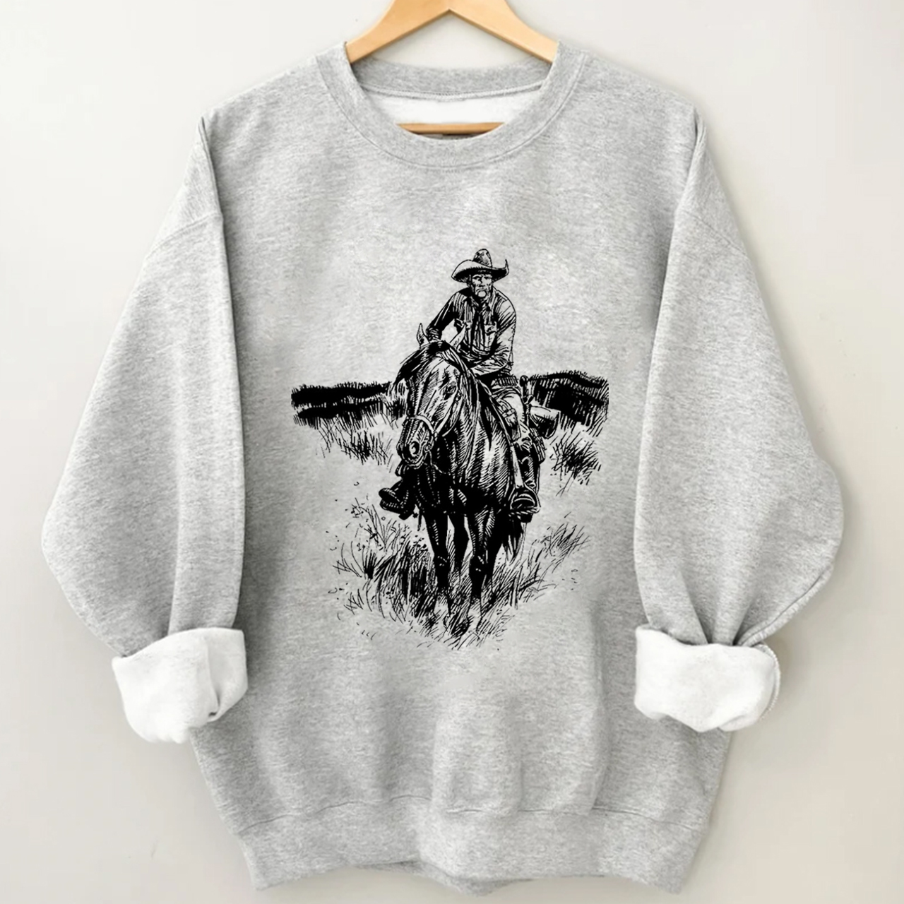 Cowboys crossing the thorns Sweatshirt