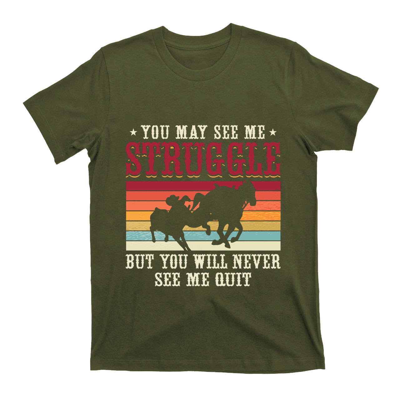 Cowboys Funny Steer Wrestlers T-Shirts