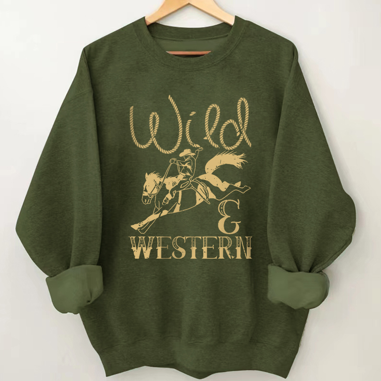 Cowboy Funny Bareback Rider Sweatshirt