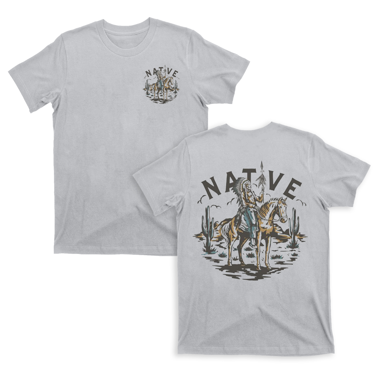 Cowboy Sacred Nature Tribe T-shirts