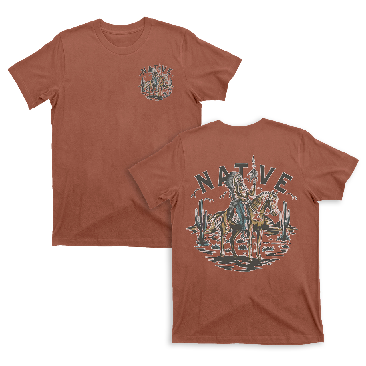 Cowboy Sacred Nature Tribe T-shirts