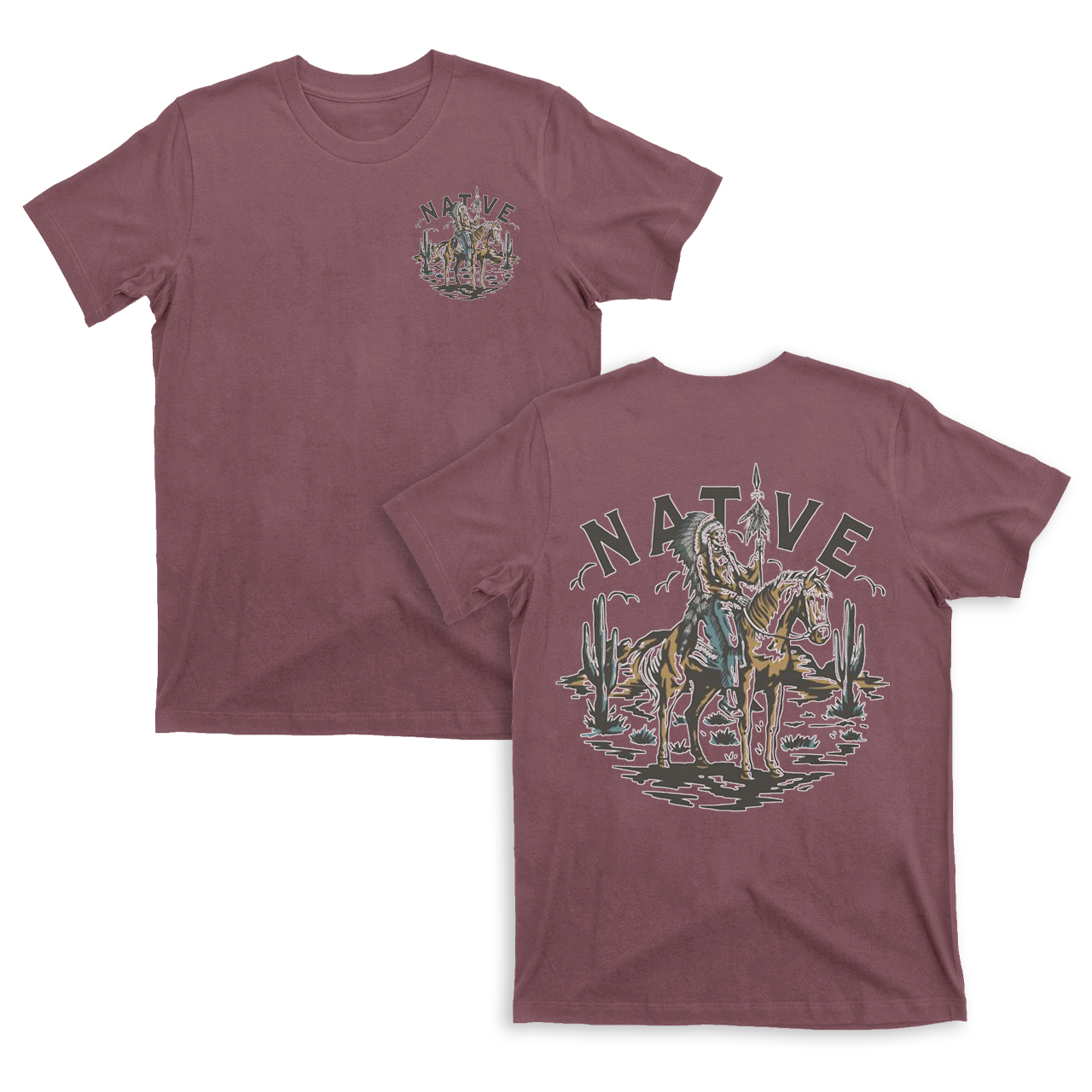 Cowboy Sacred Nature Tribe T-shirts