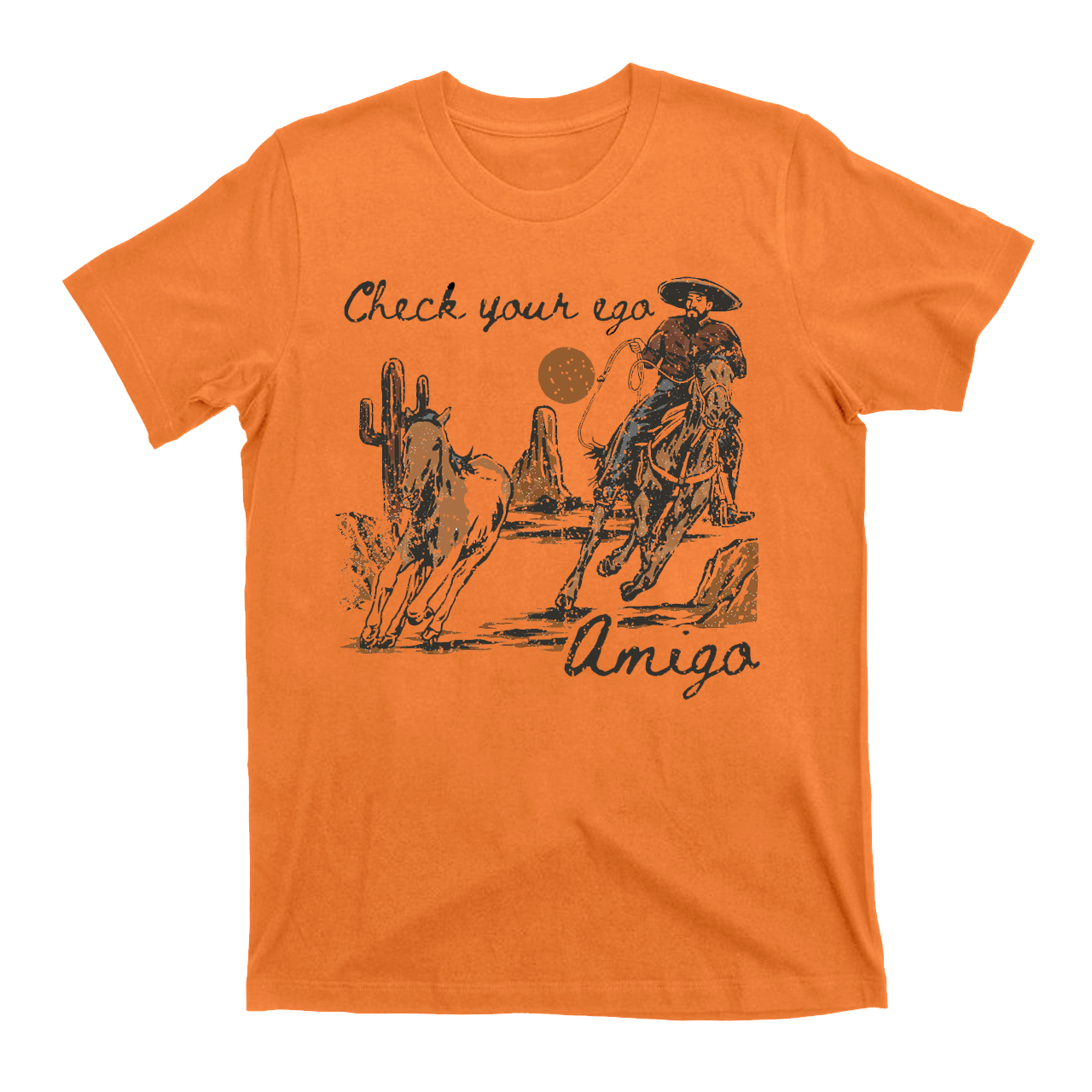 CowboyCheck Your Ego Amigo T-shirts