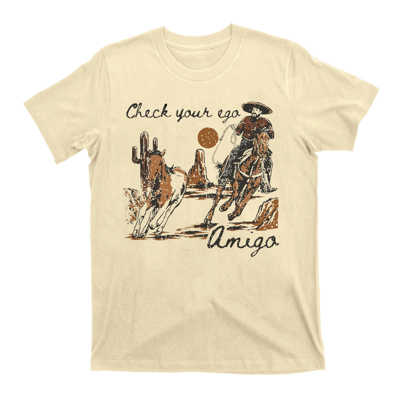 CowboyCheck Your Ego Amigo T-shirts