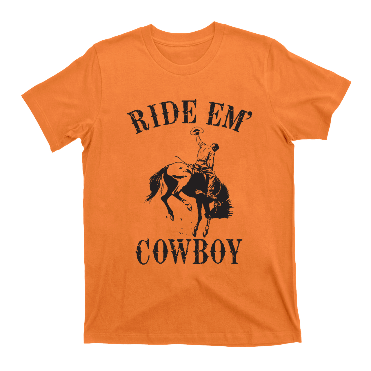 Cowboys taming wild horses EM'  T-Shirts
