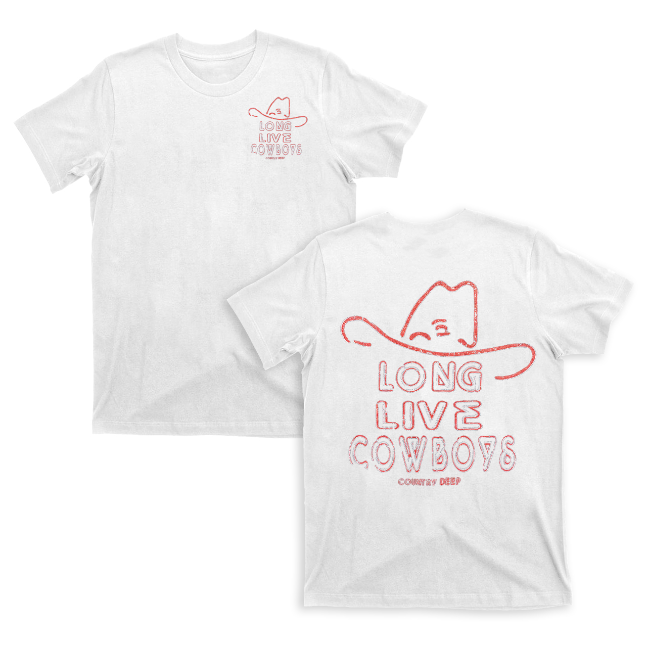Long Live Western Cowboy T-Shirts