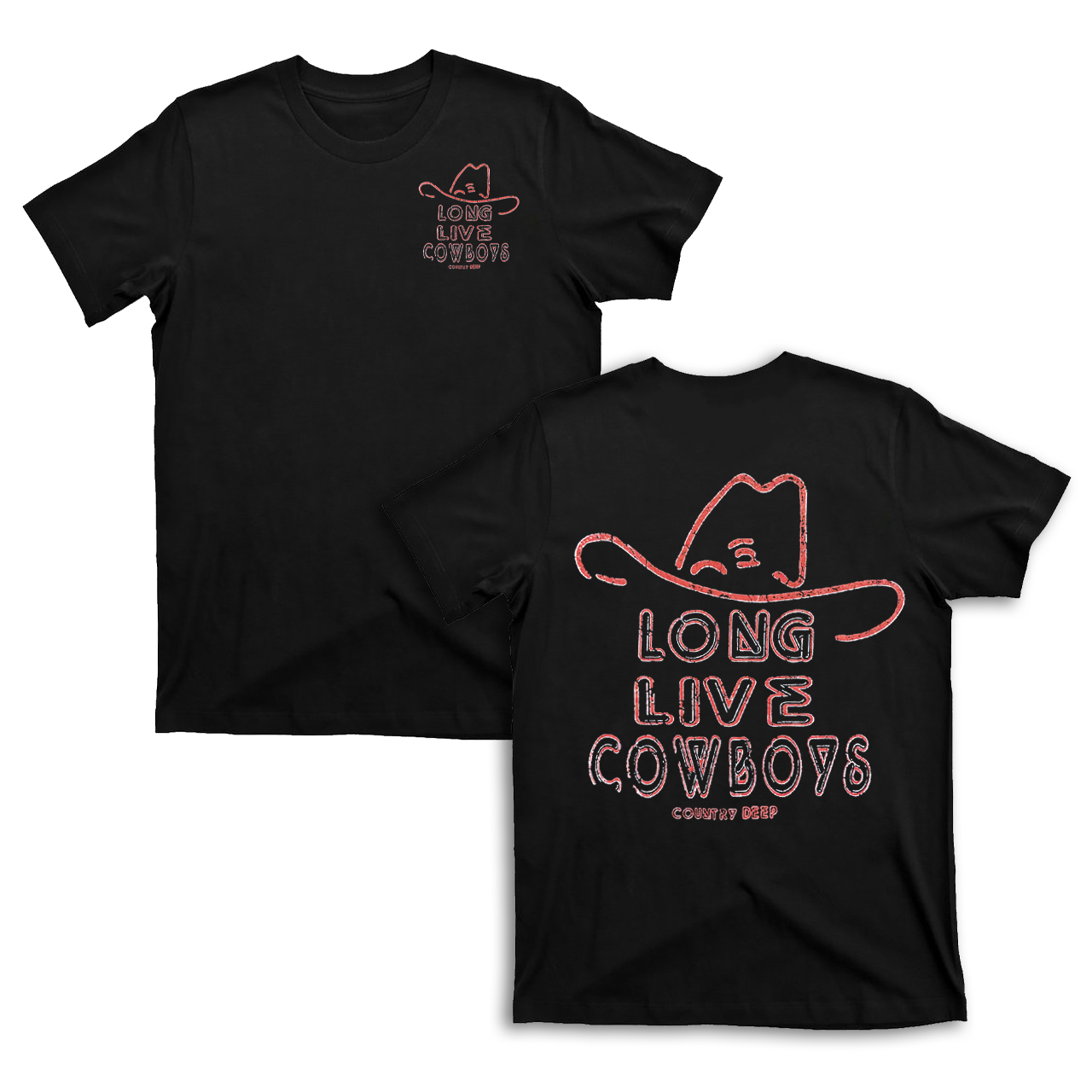 Long Live Western Cowboy T-Shirts