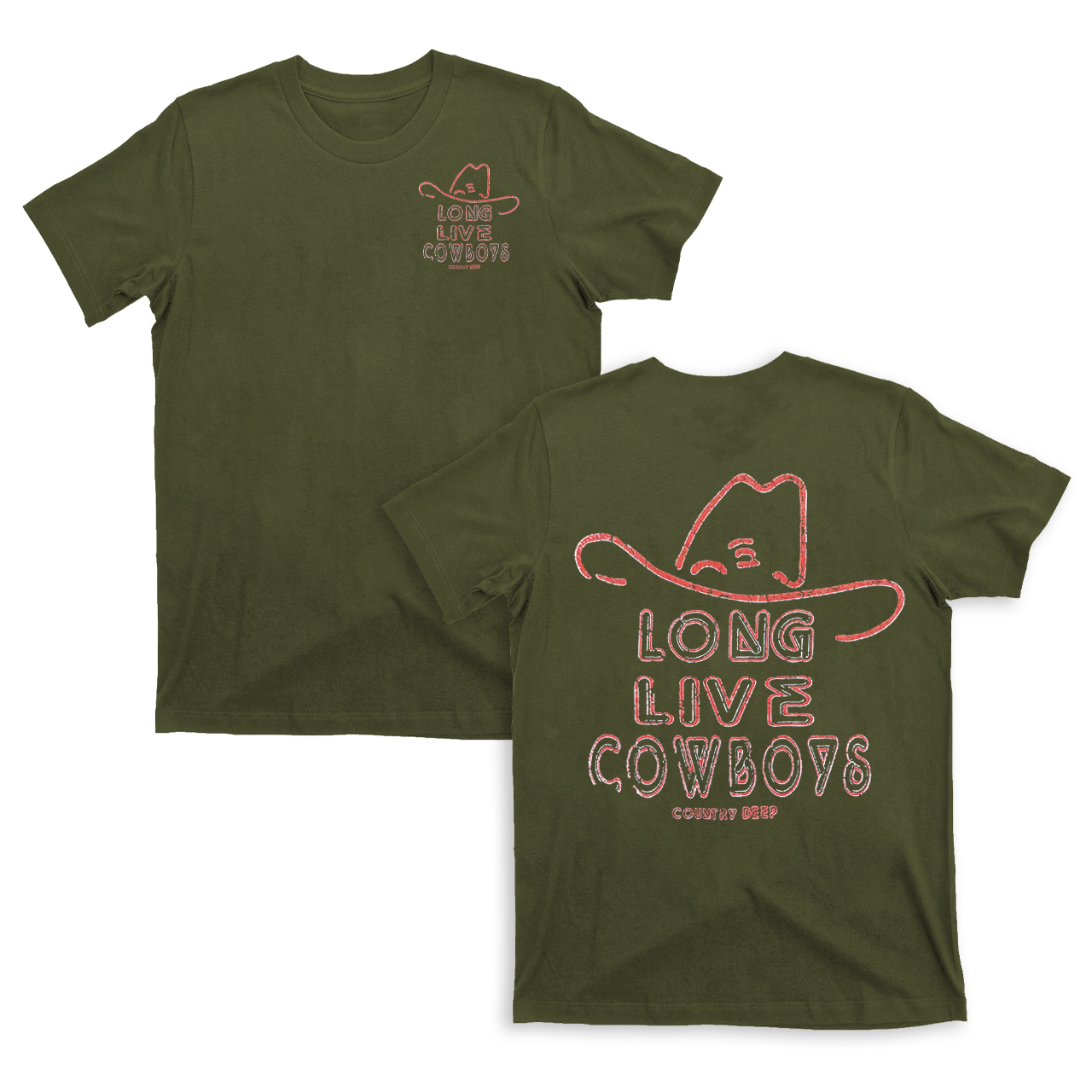 Long Live Western Cowboy T-Shirts