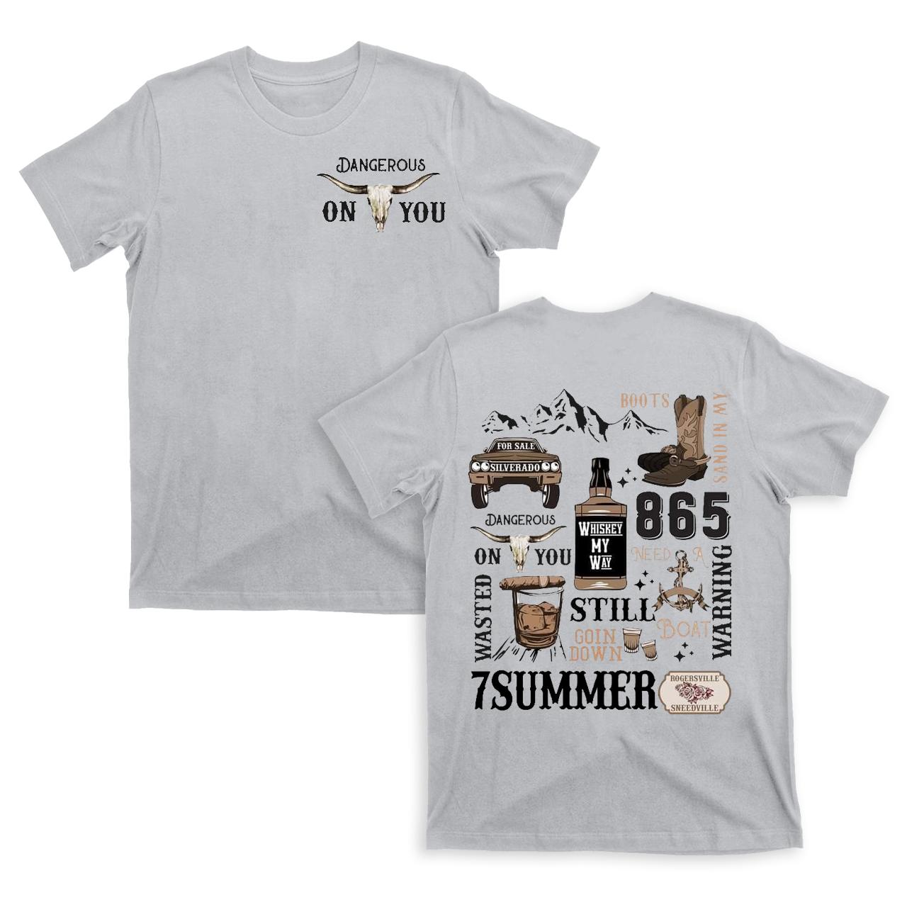 Dangerous On You Cowboy T-Shirts