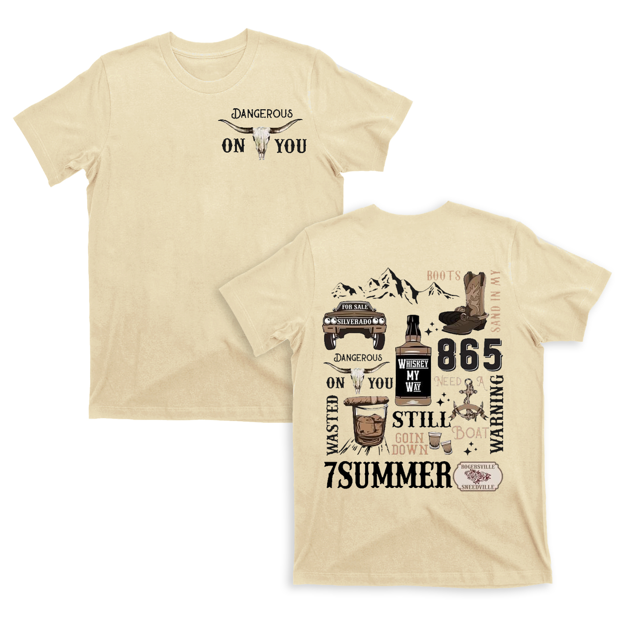 Dangerous On You Cowboy T-Shirts