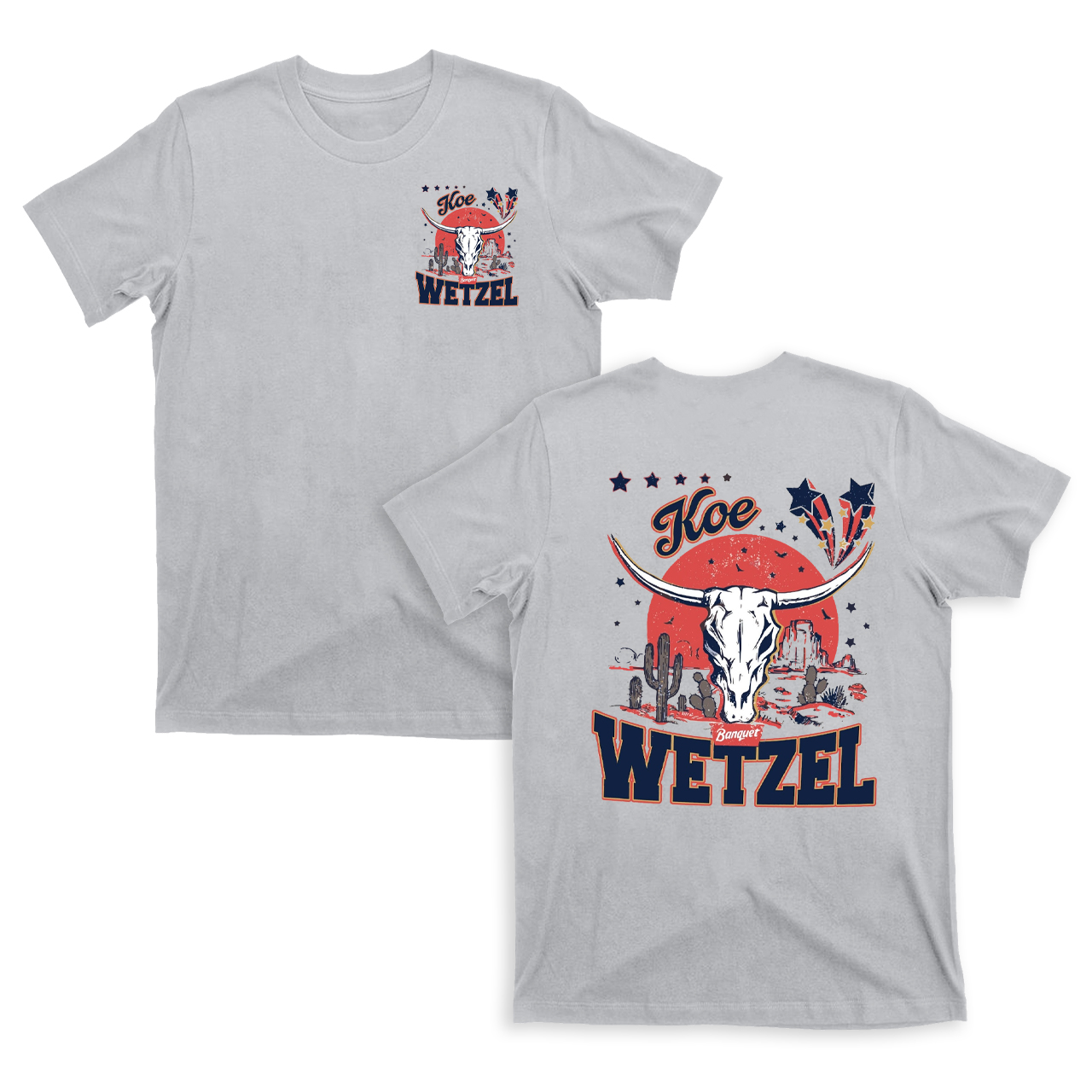 Koe Wetzel Bullhead Cowboy T-Shirts