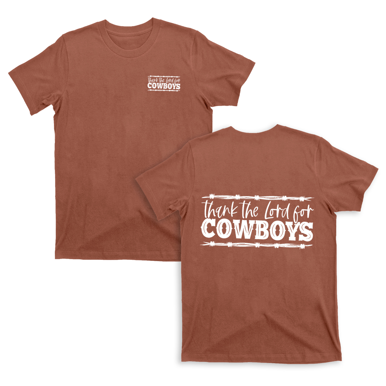 Thank the Lord for Cowboys T-Shirts