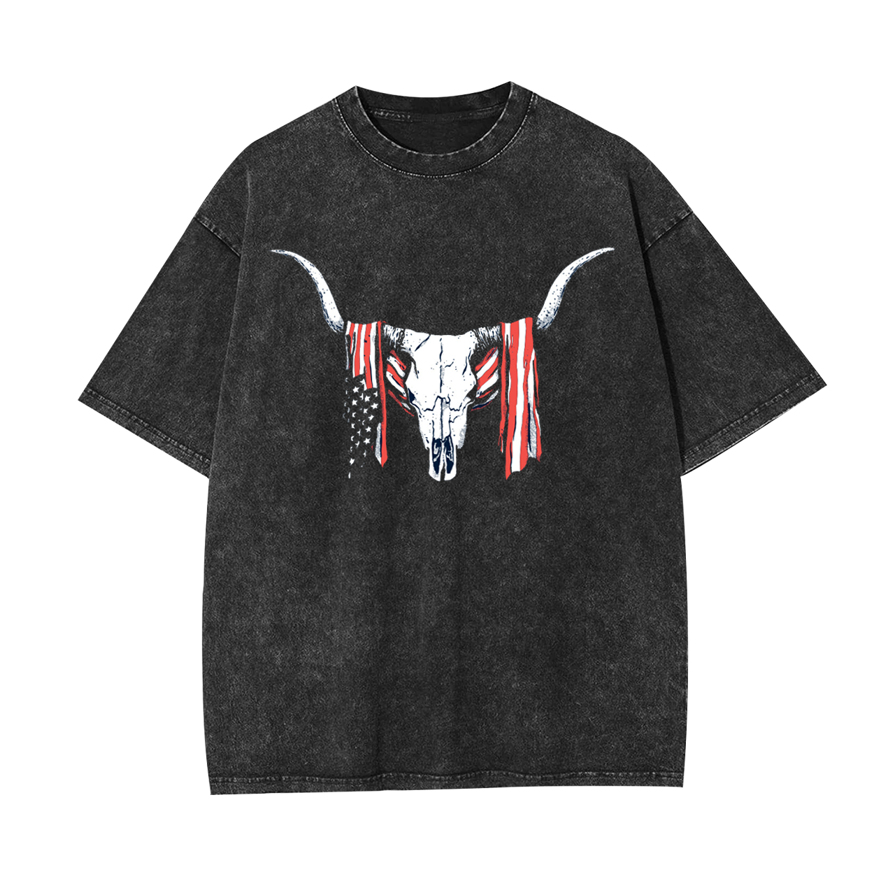 Sacred Bull Head Garment-dye Tees