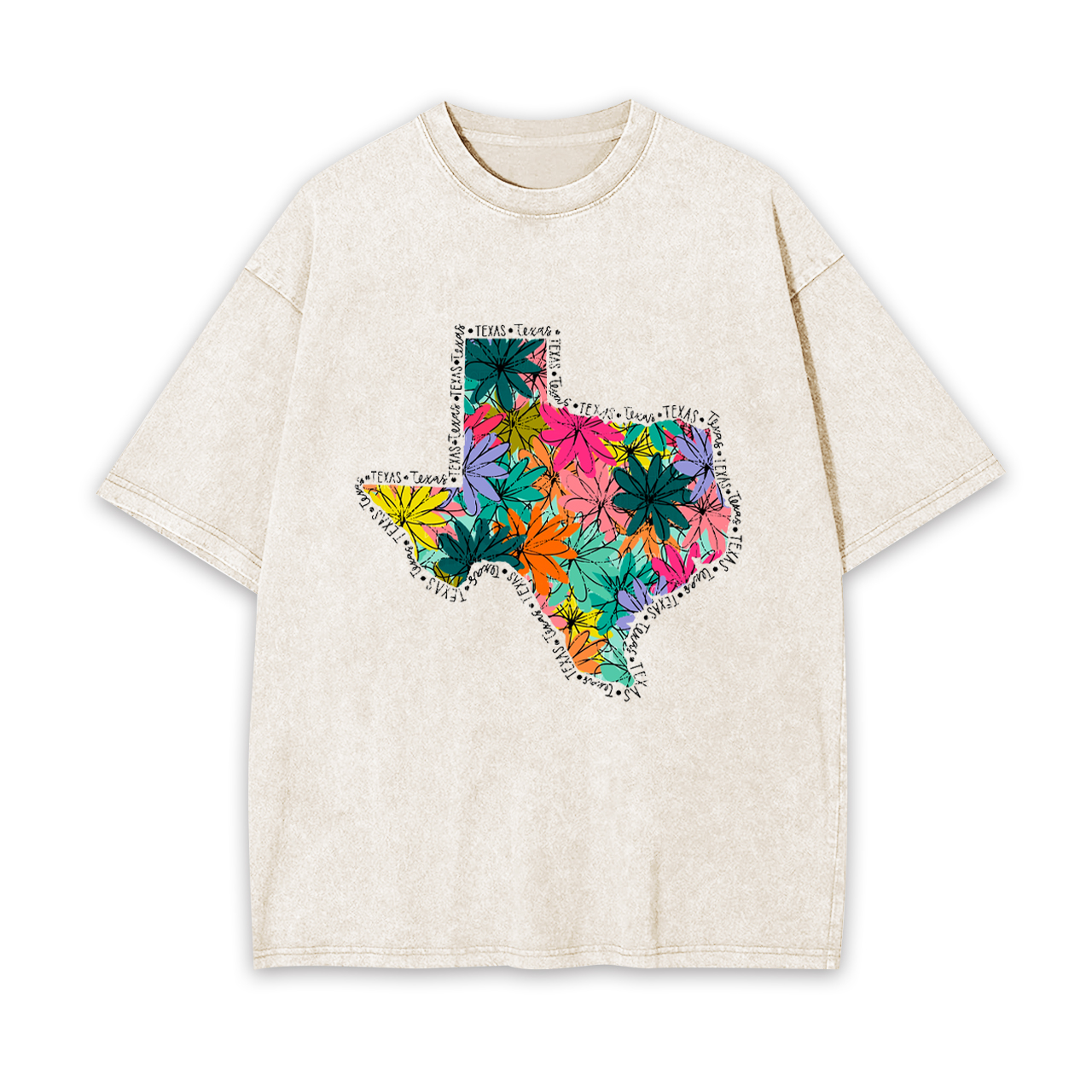 Texas Cities Garment-dye Tees