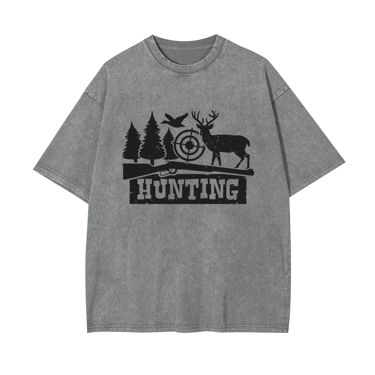 Hunting And Elk Garment-dye Tees
