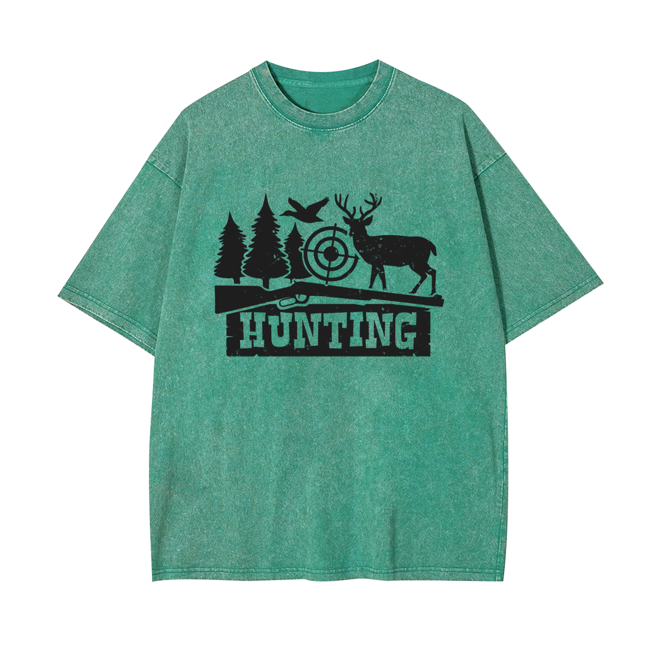 Hunting And Elk Garment-dye Tees