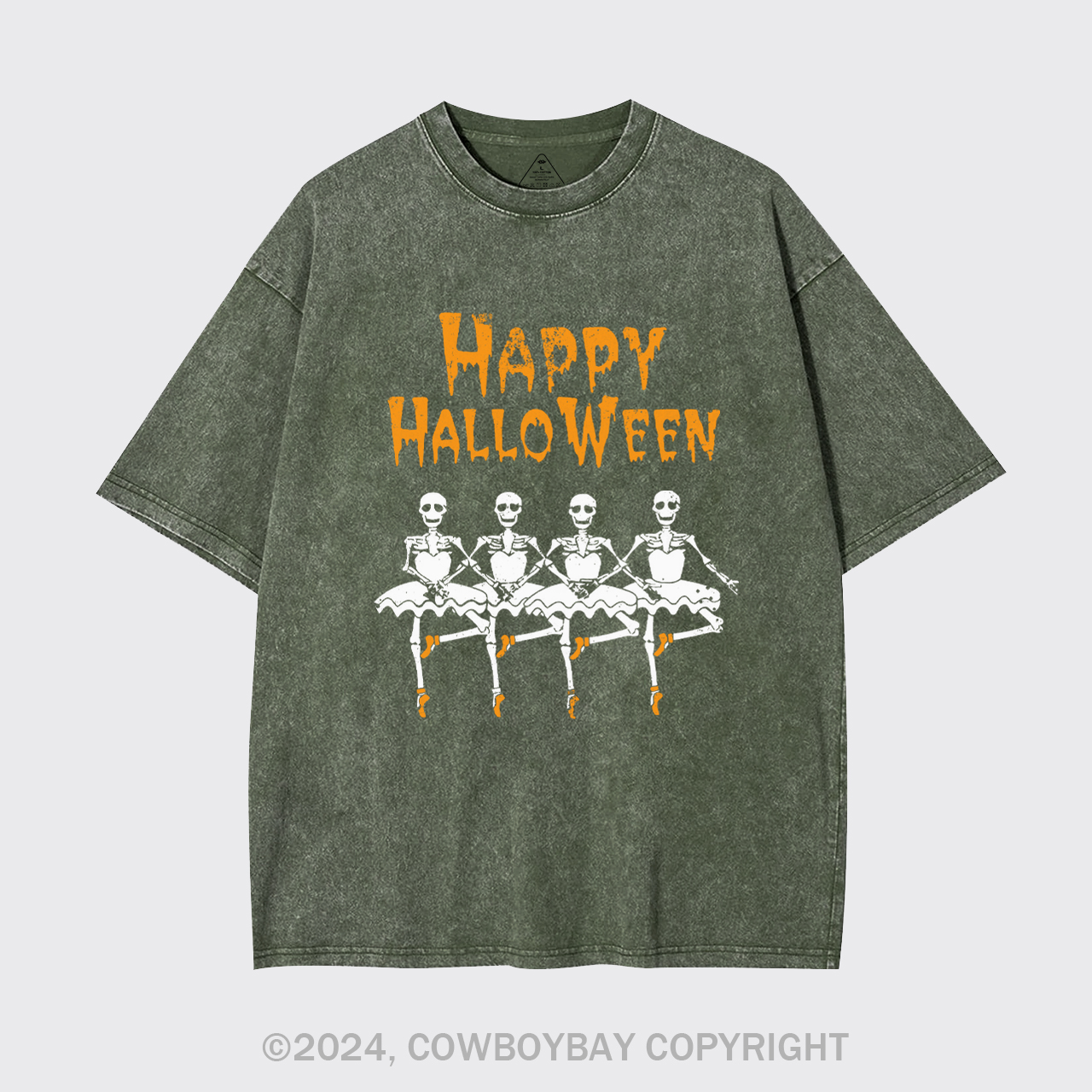 Halloween Ballerinas Garment-dye Tees
