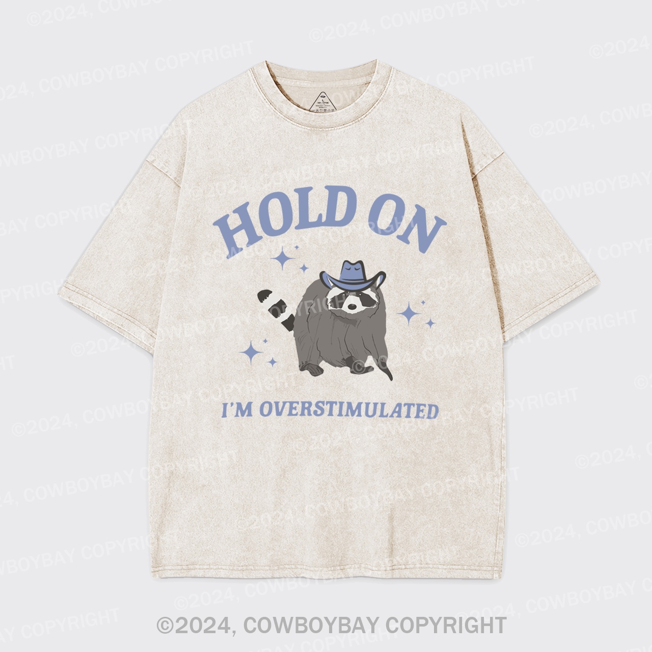 Wait,I'm Overstimulated Garment-dye Tees