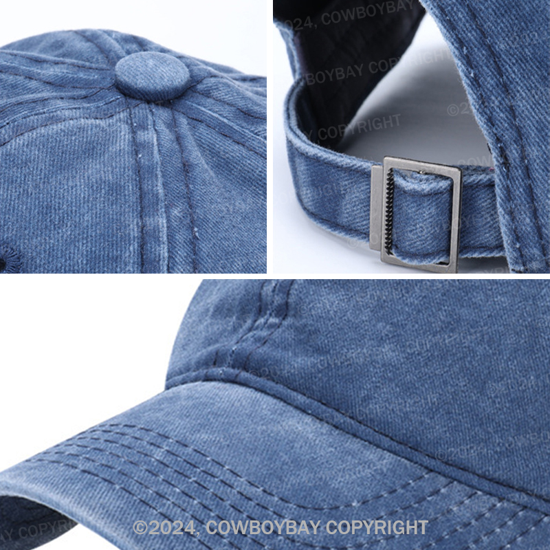 Boho Skull Somebody's Problem Wash Hat