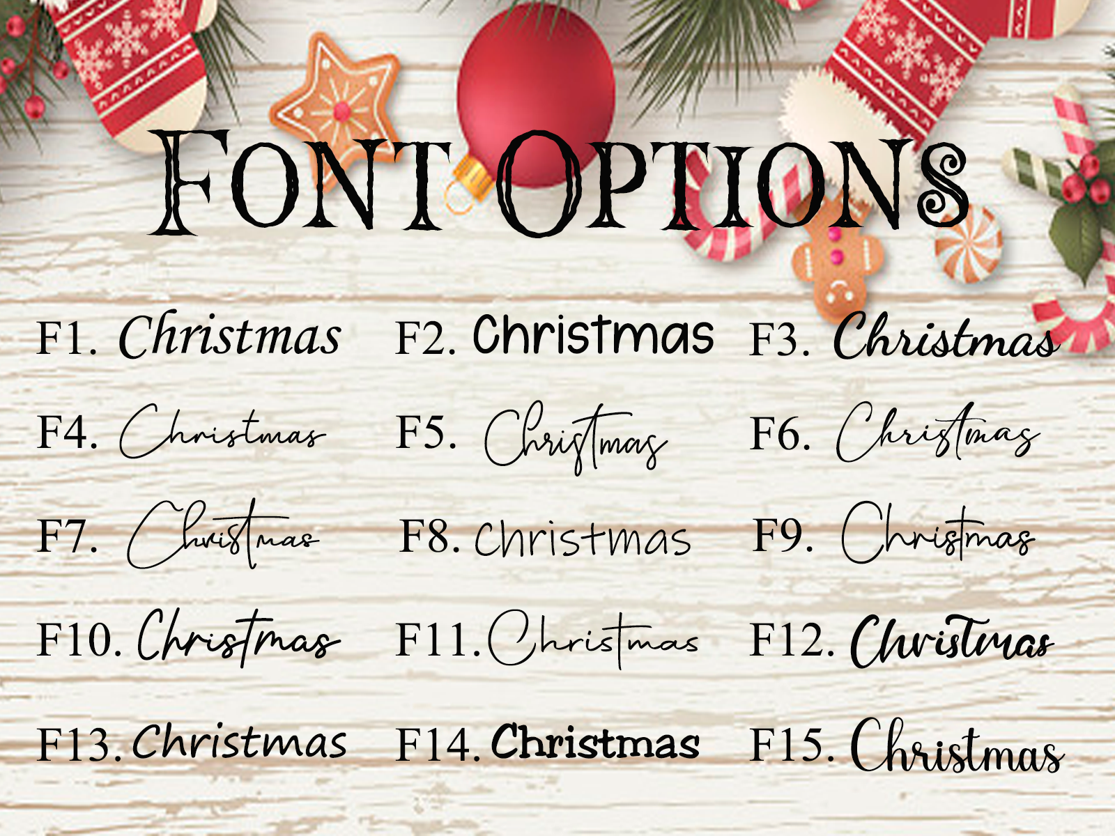 Personalized Name Brown leather Christmas Stockings