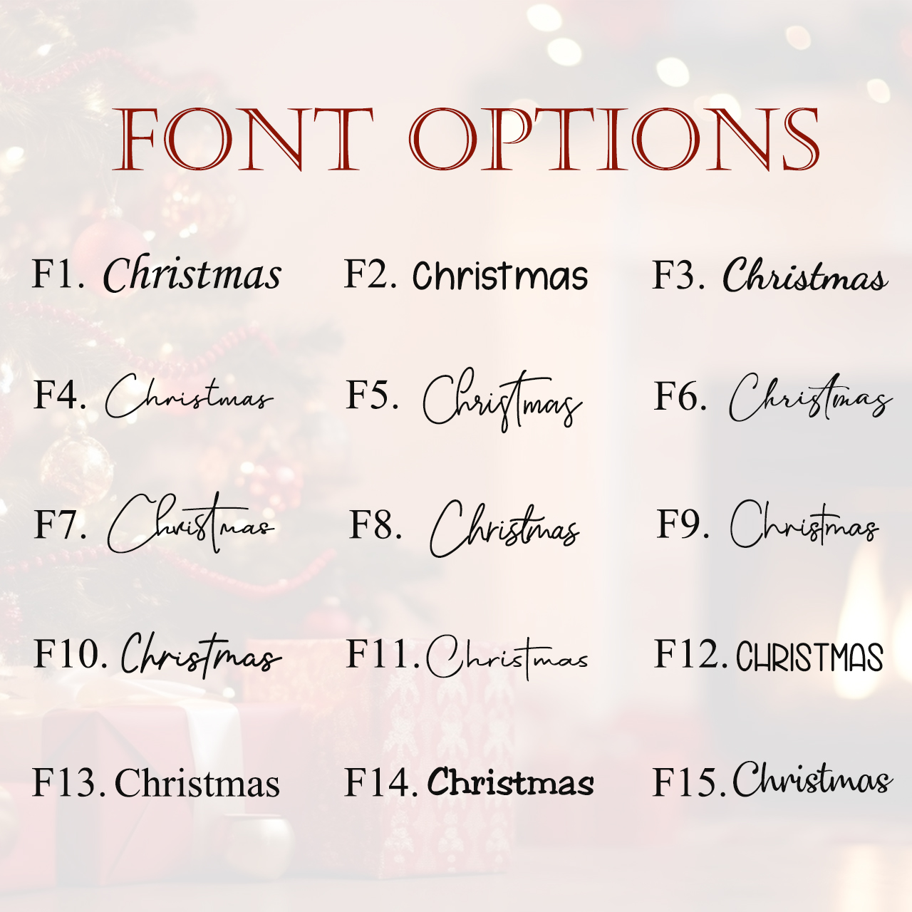 Personalized Shag Thread Christmas Stockings