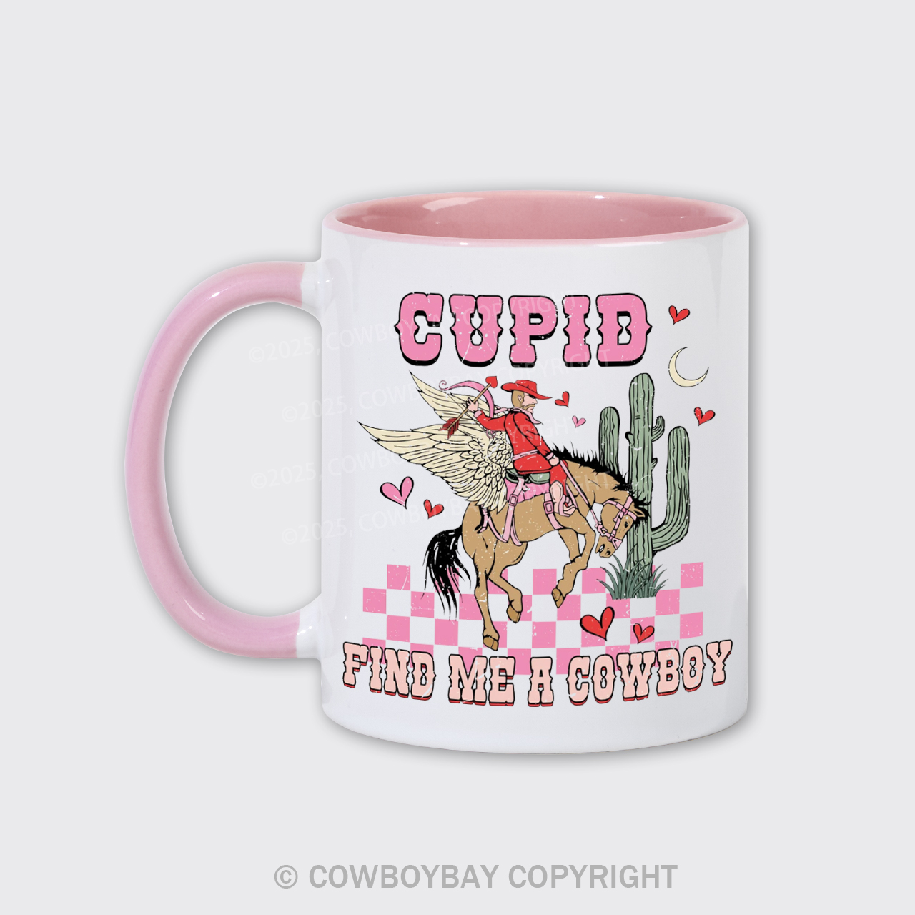 Cupid Find Me A Cowboy Mug