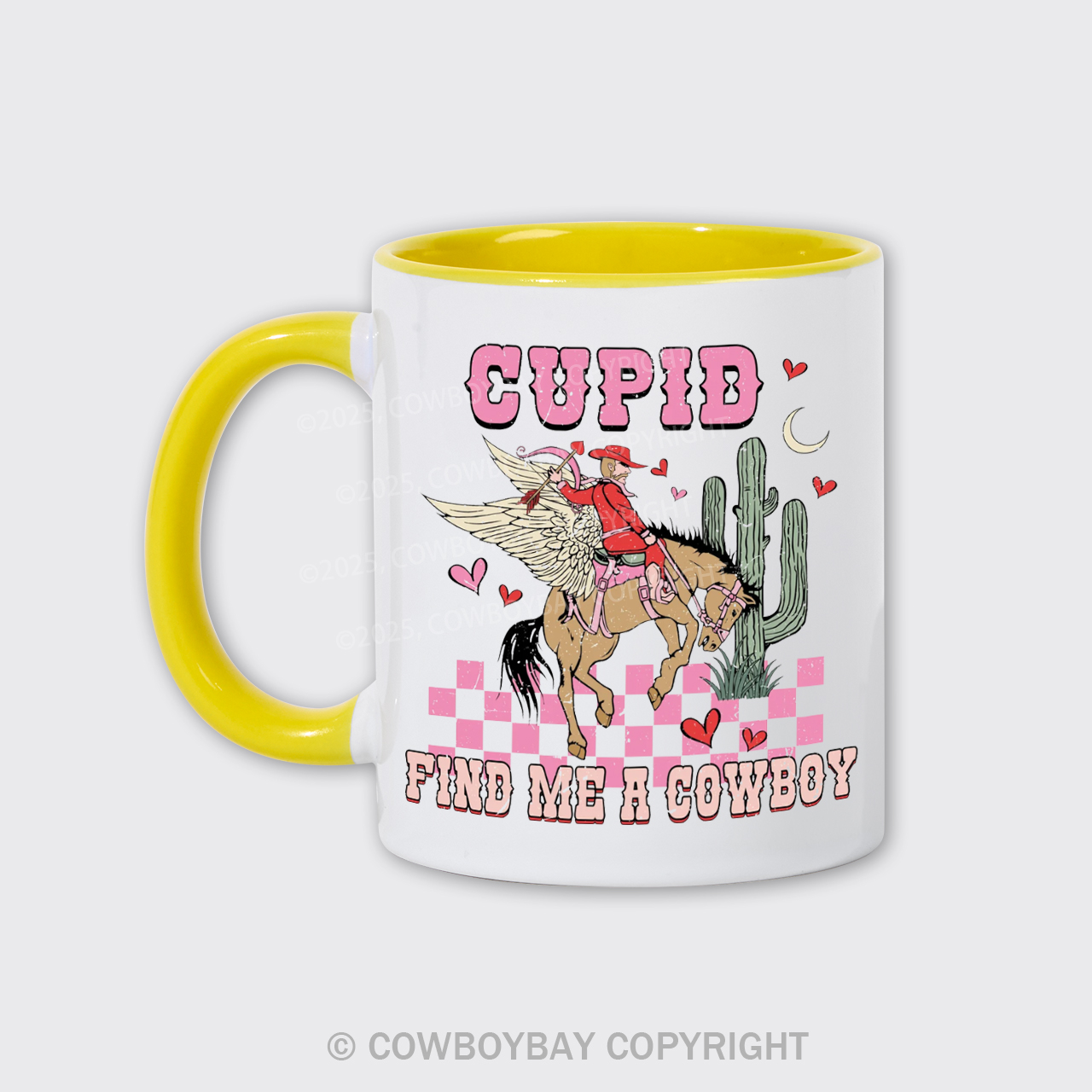 Cupid Find Me A Cowboy Mug