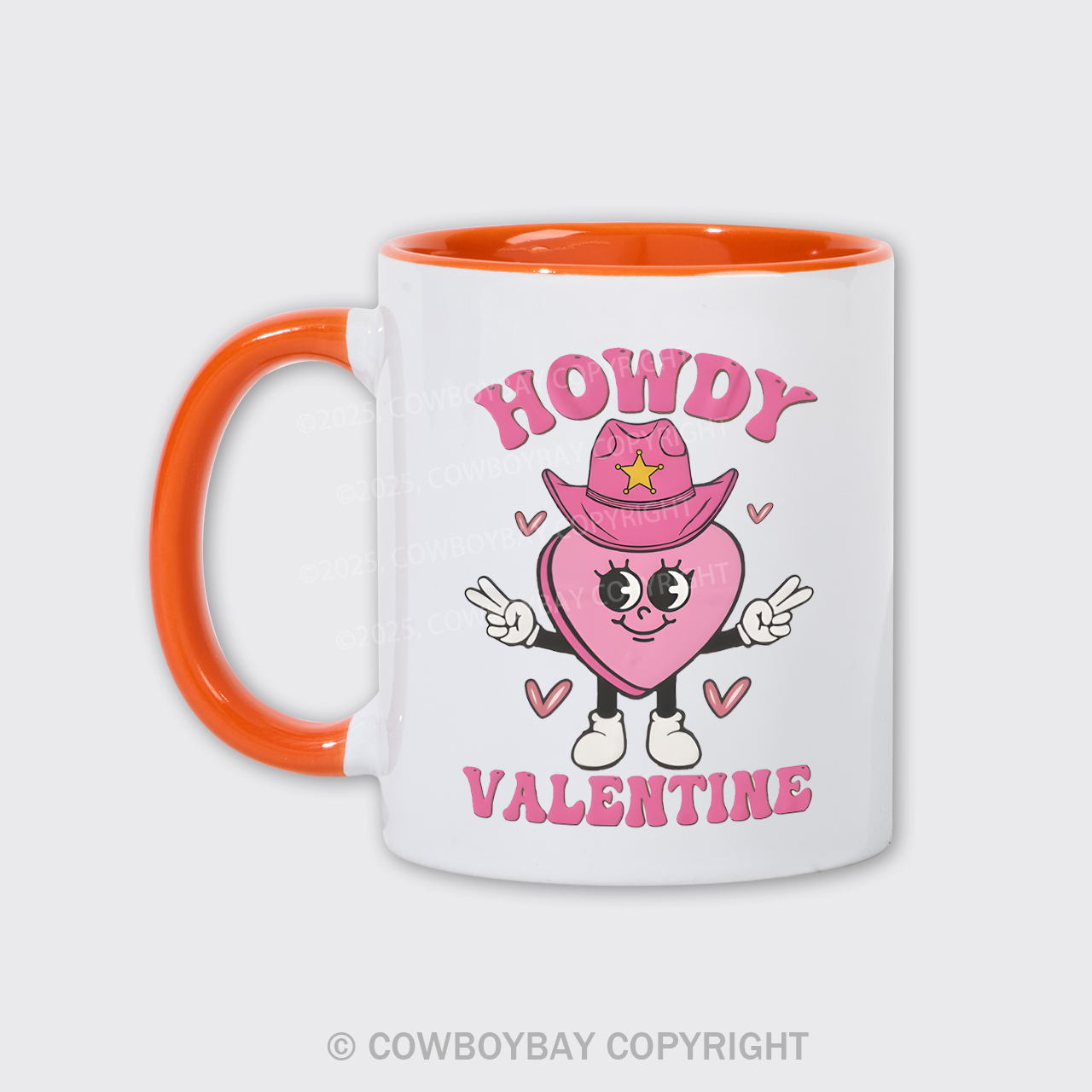 Howdy Valentines Day Mug