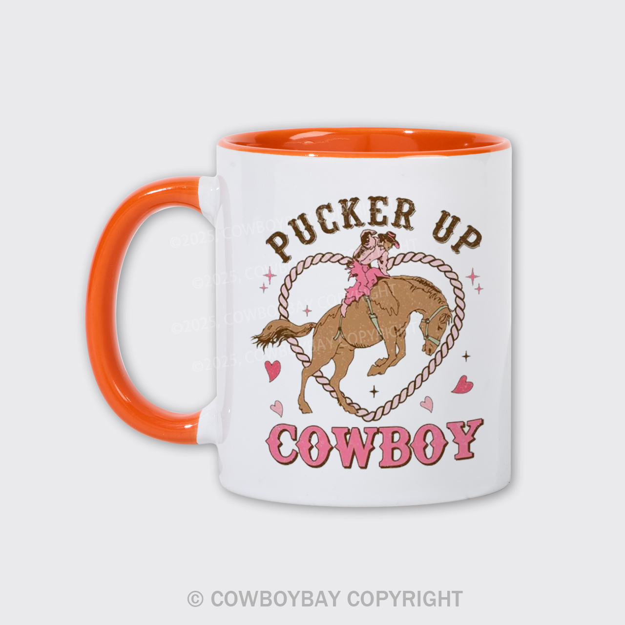 Pucker Up Cowboy Mug