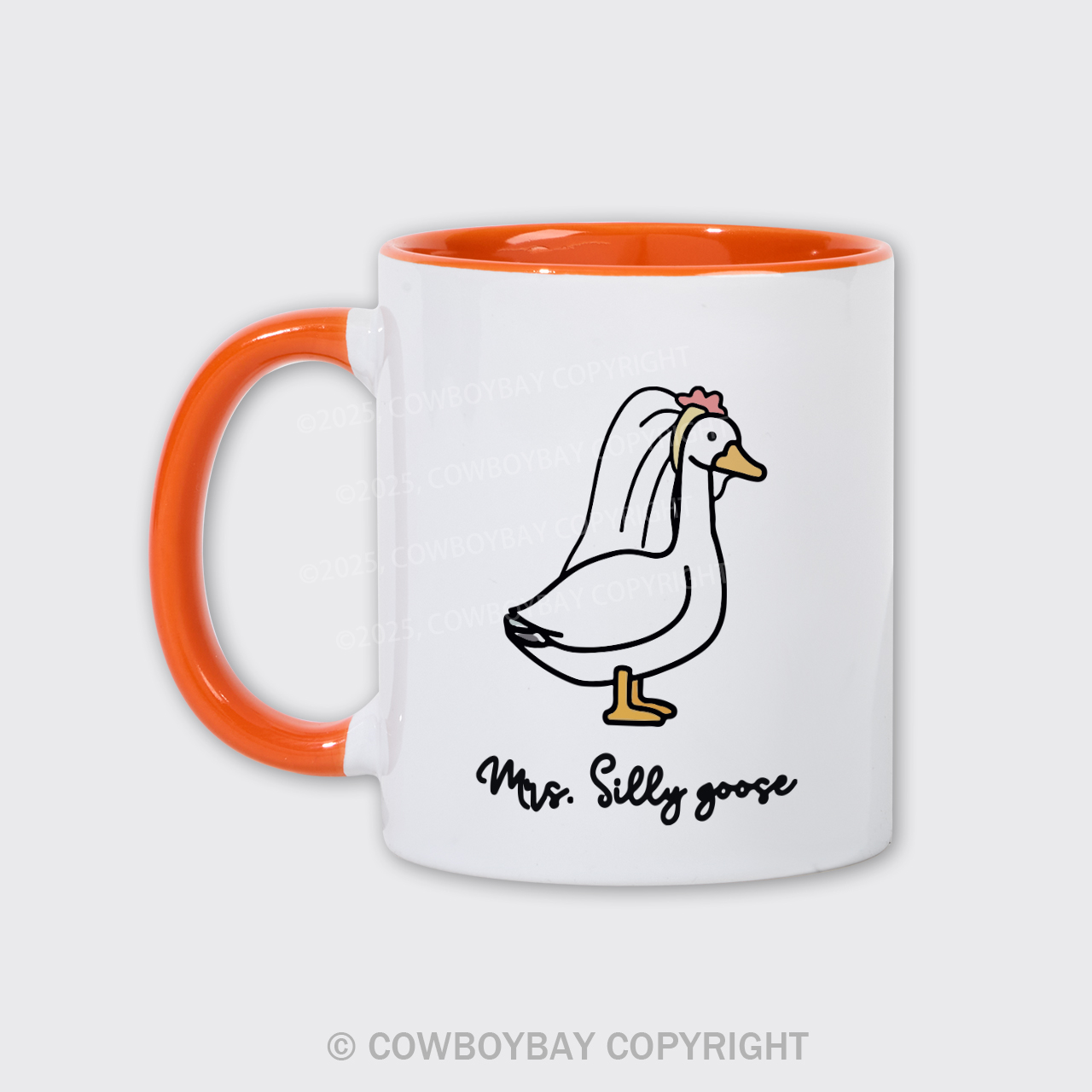 Silly Goose Wedding Mug