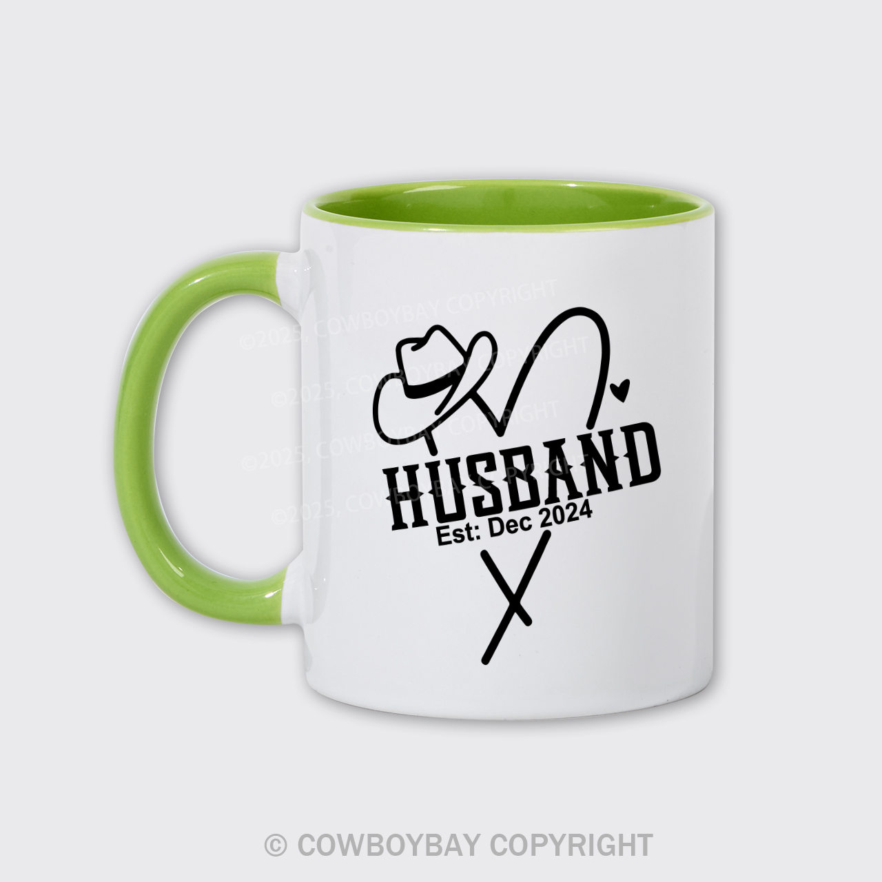 Personalized Rodeo Wedding Mug_Cowboy