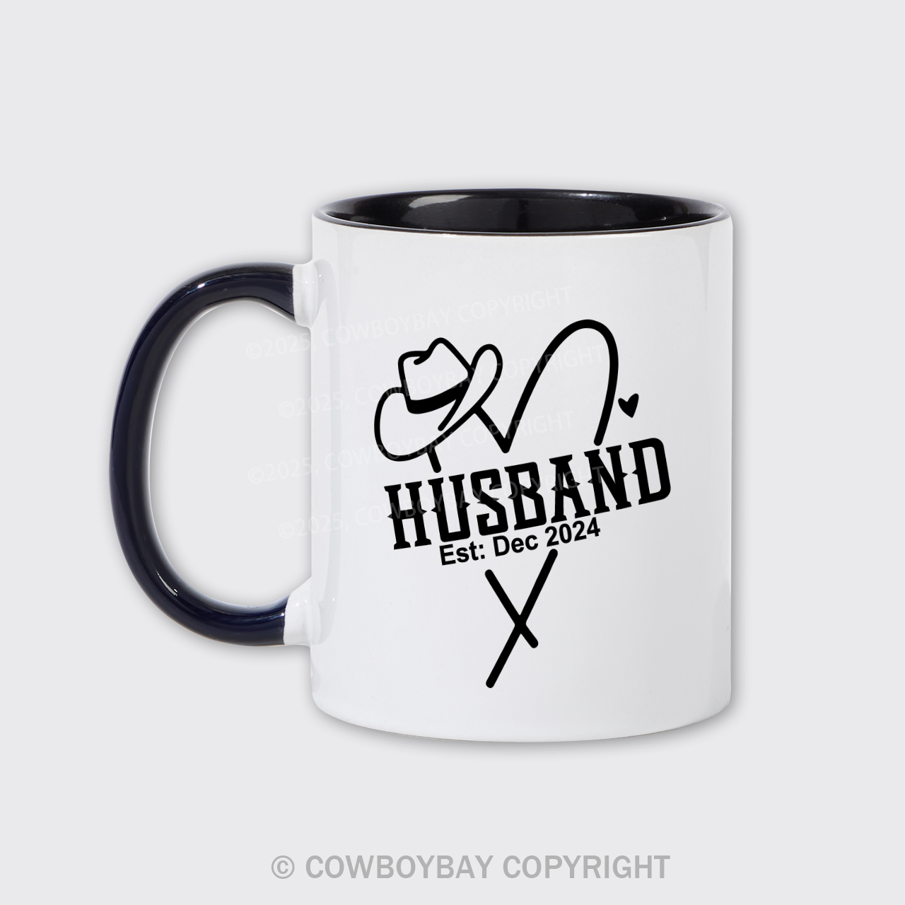 Personalized Rodeo Wedding Mug_Cowboy