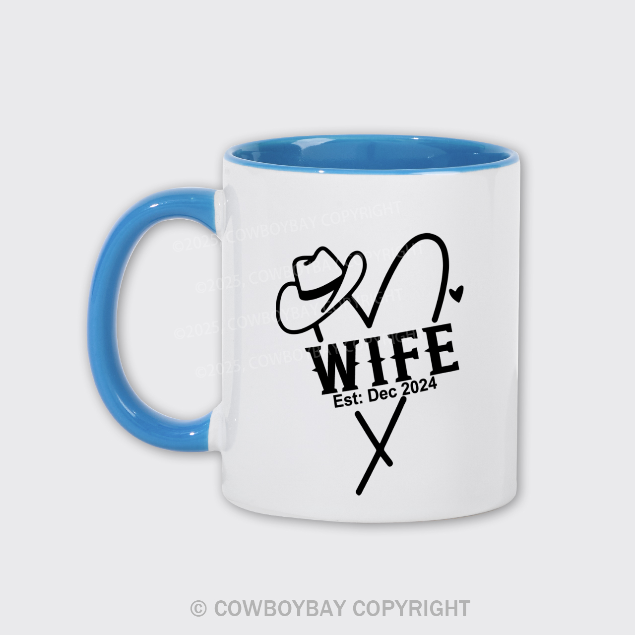 Personalized Rodeo Wedding Mug