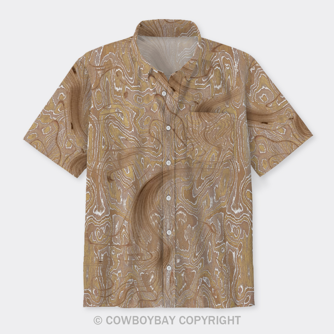 Desert Pattern Button Up Shirts