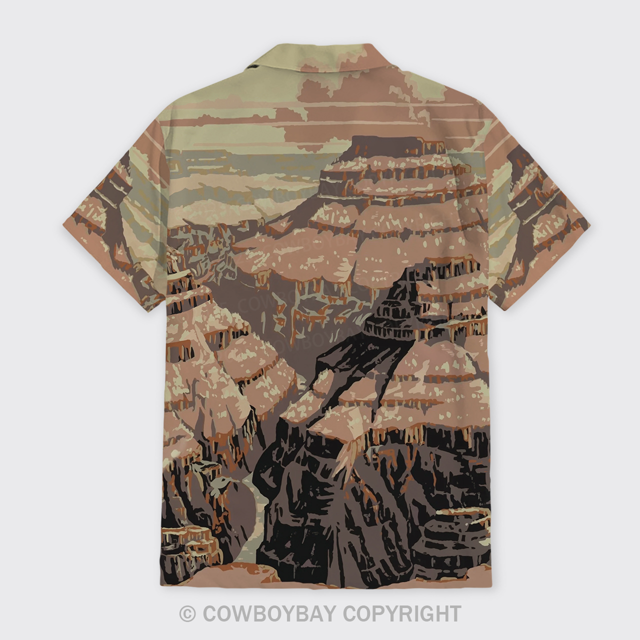 Vintage Mountain View Button Up Shirts