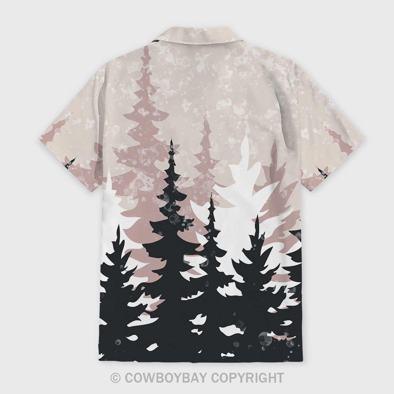 Forest Design Button Up Shirts