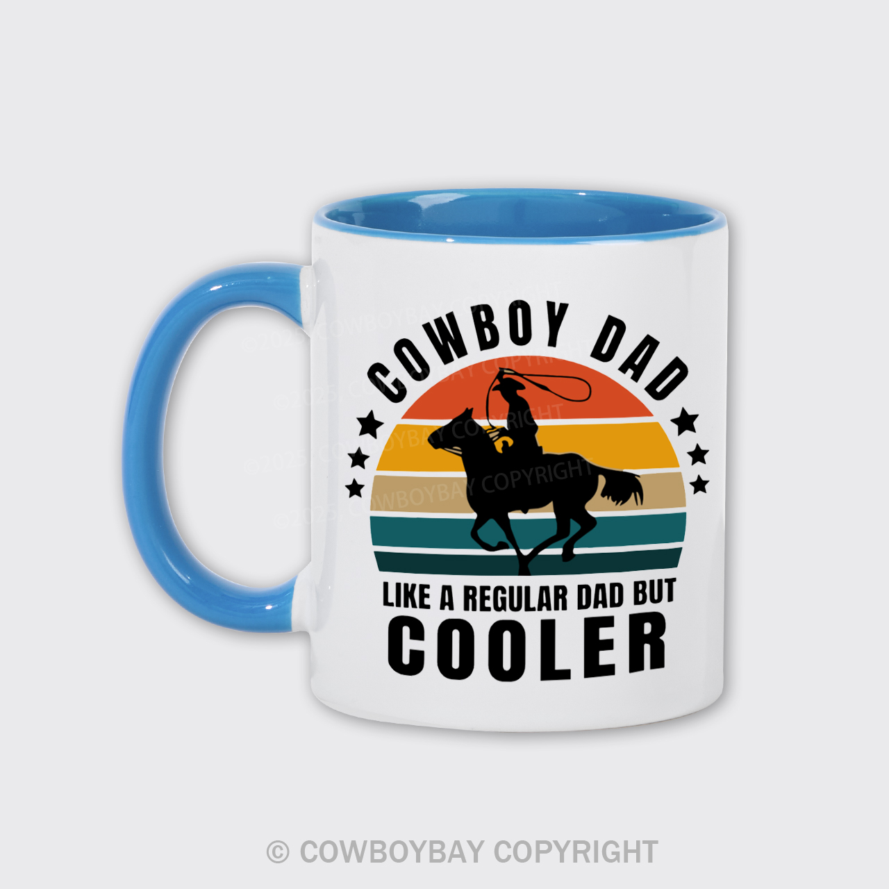 Cowboy Dad Like A Regular Dad But Cooler Mug