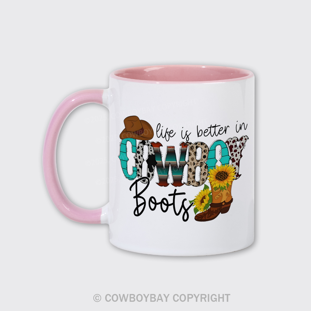 Cowboy Boots Life Mug