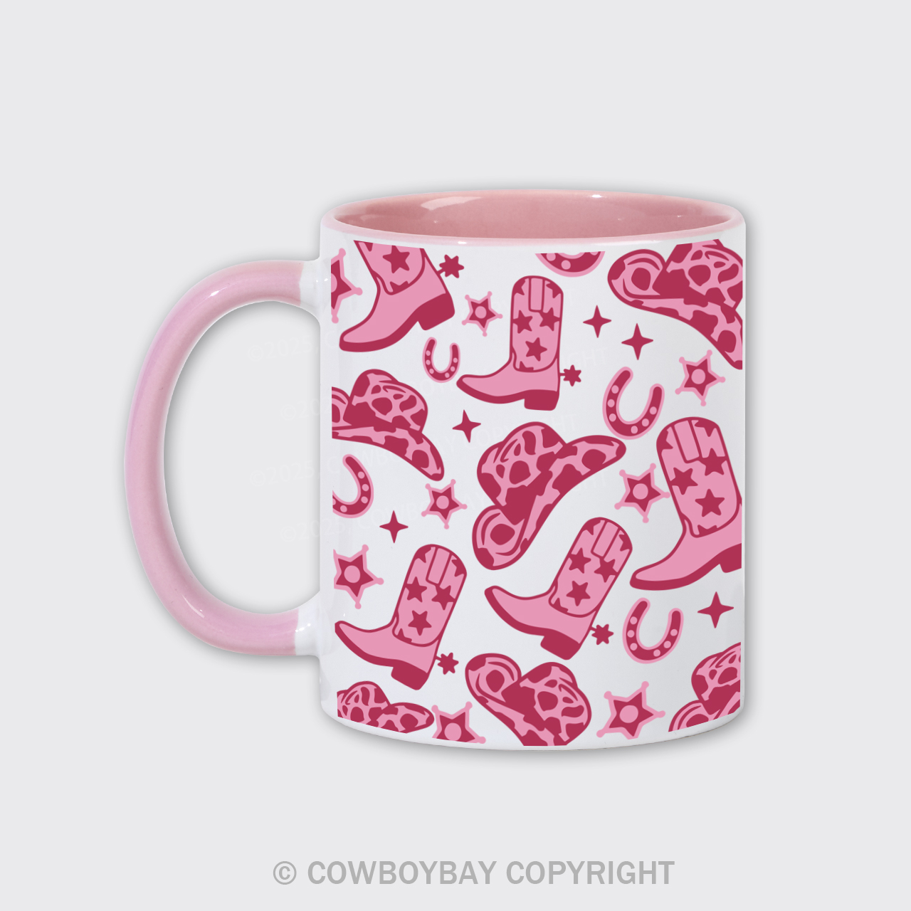 Pink Cowgirl Mug