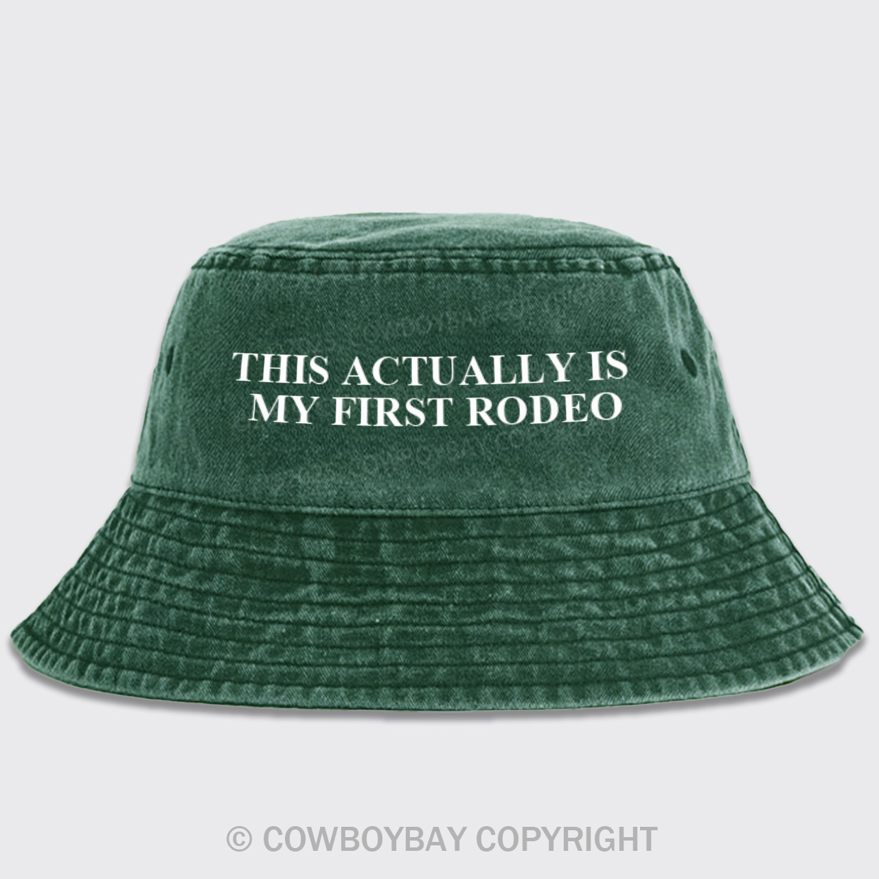 This Actually Is My First Rodeo Bucket Hat