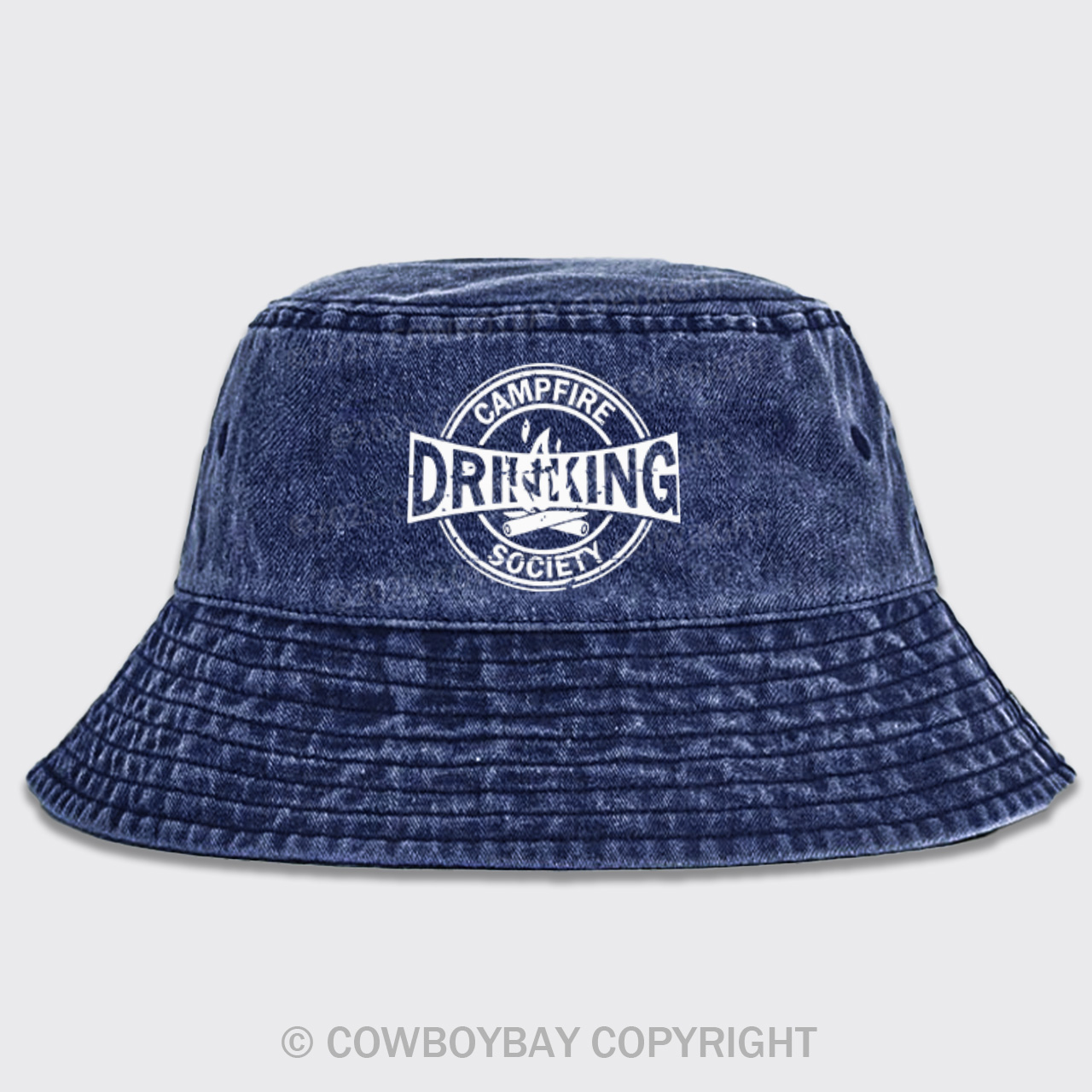 Campfire Drinking Society Bucket Hat