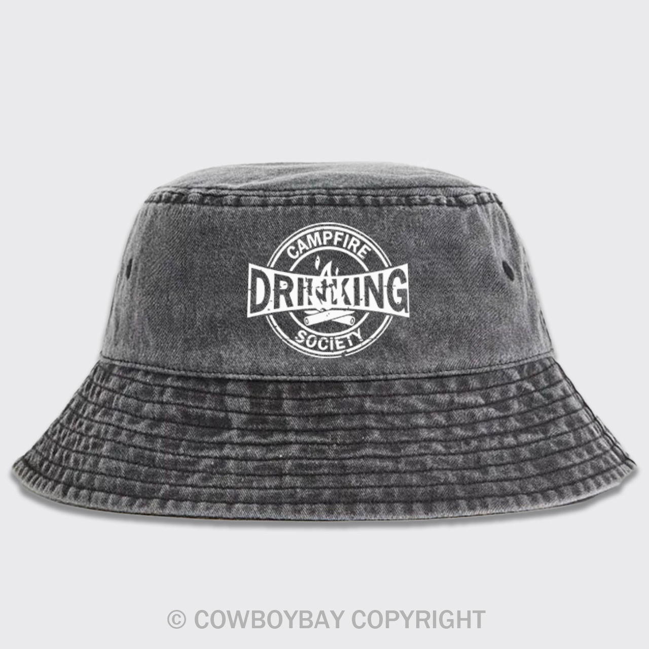 Campfire Drinking Society Bucket Hat