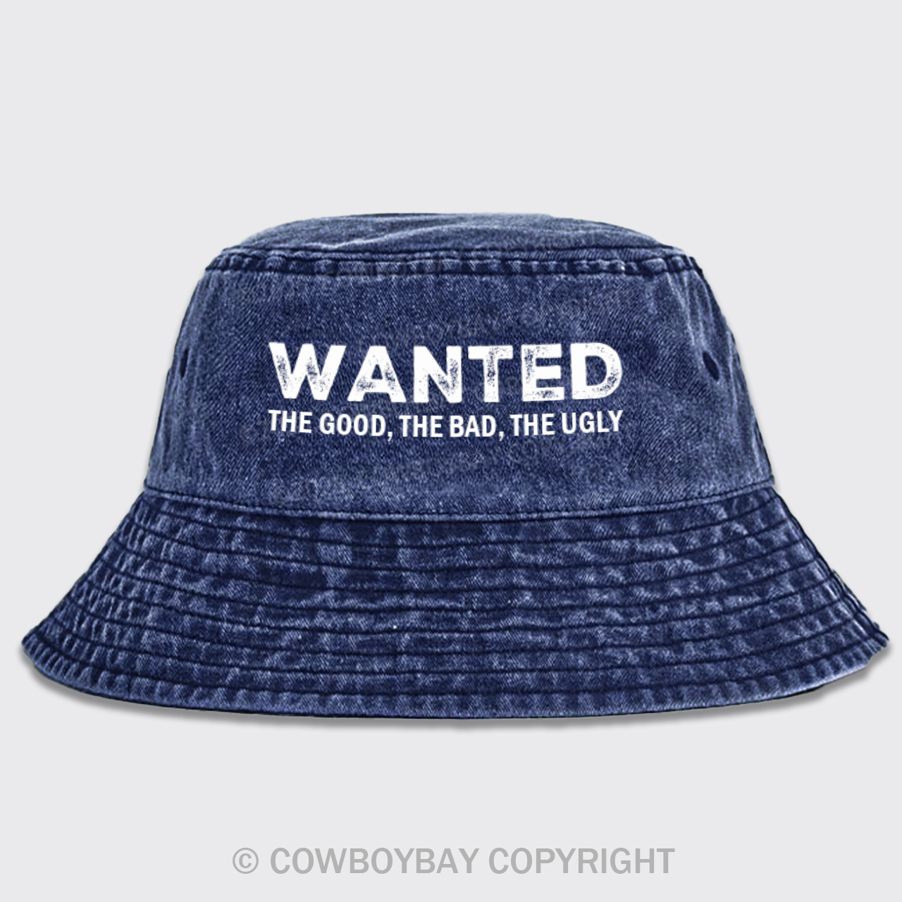 Wanted The God,The Bad,The Ugly Bucket Hat