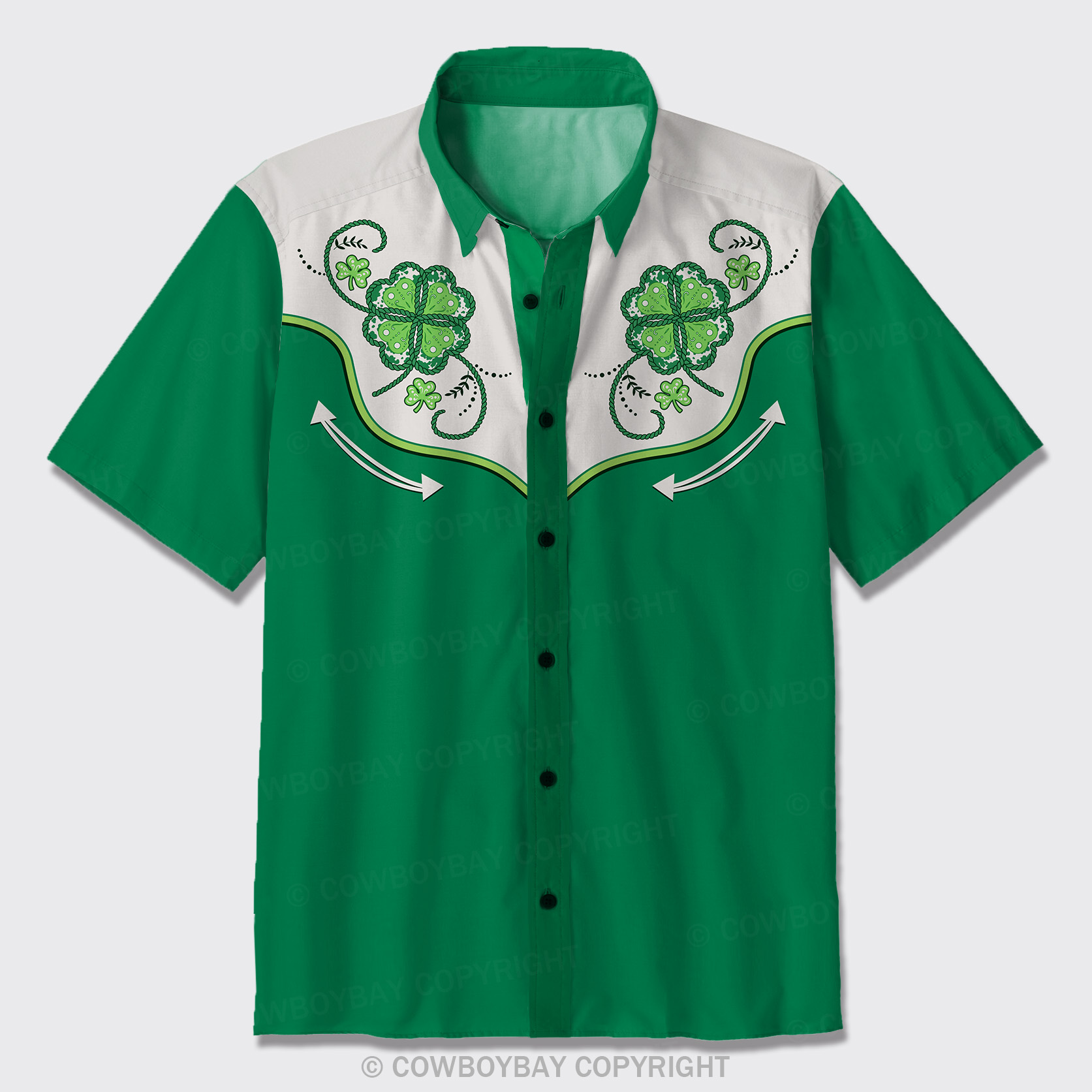 St. Patrick's Day Button Up Shirts