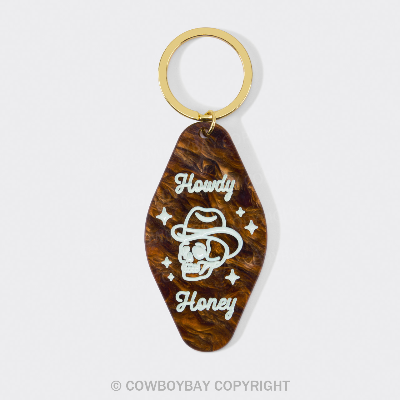 Retro Motel Keychain