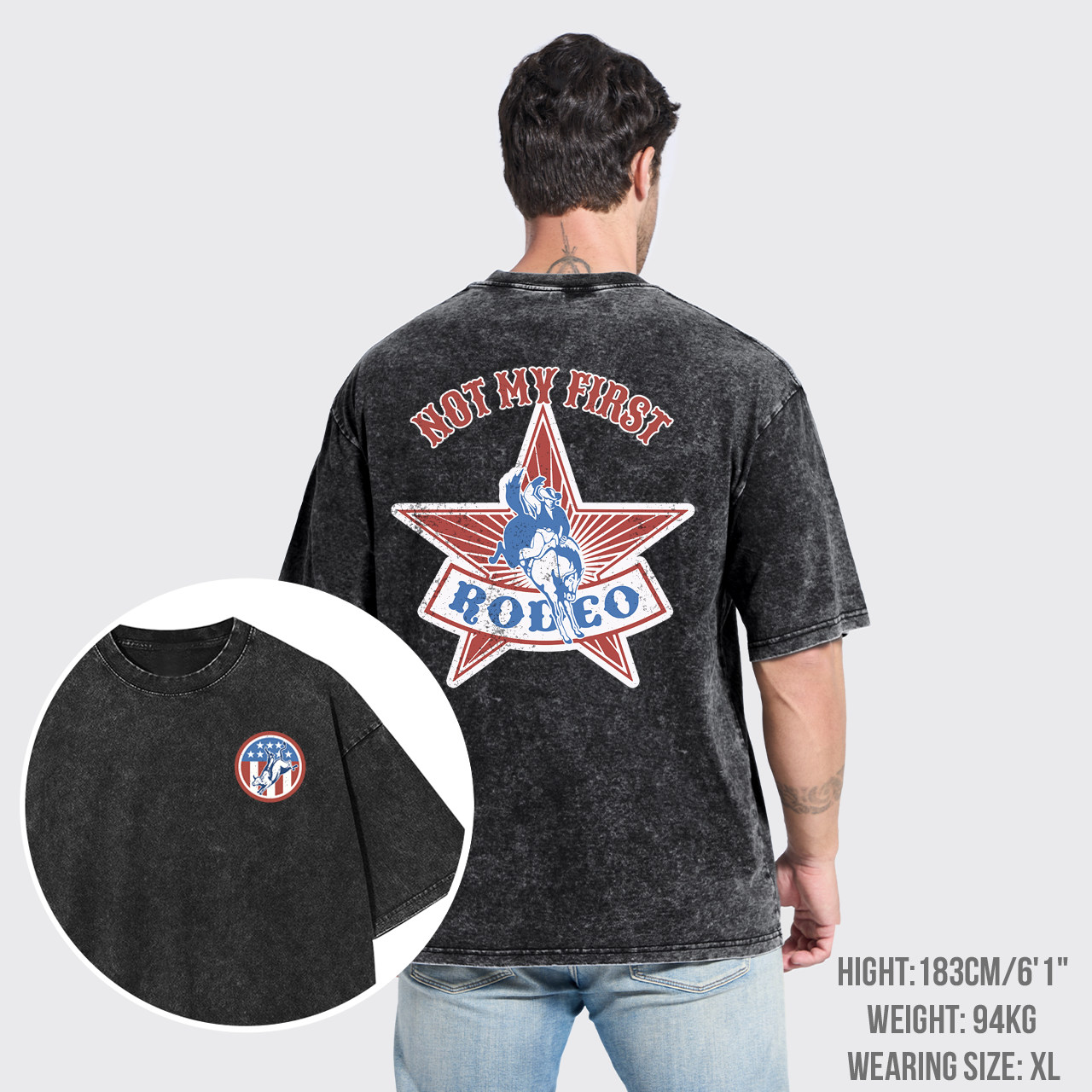 It's Not My First Rodeo Garment-dye Tees