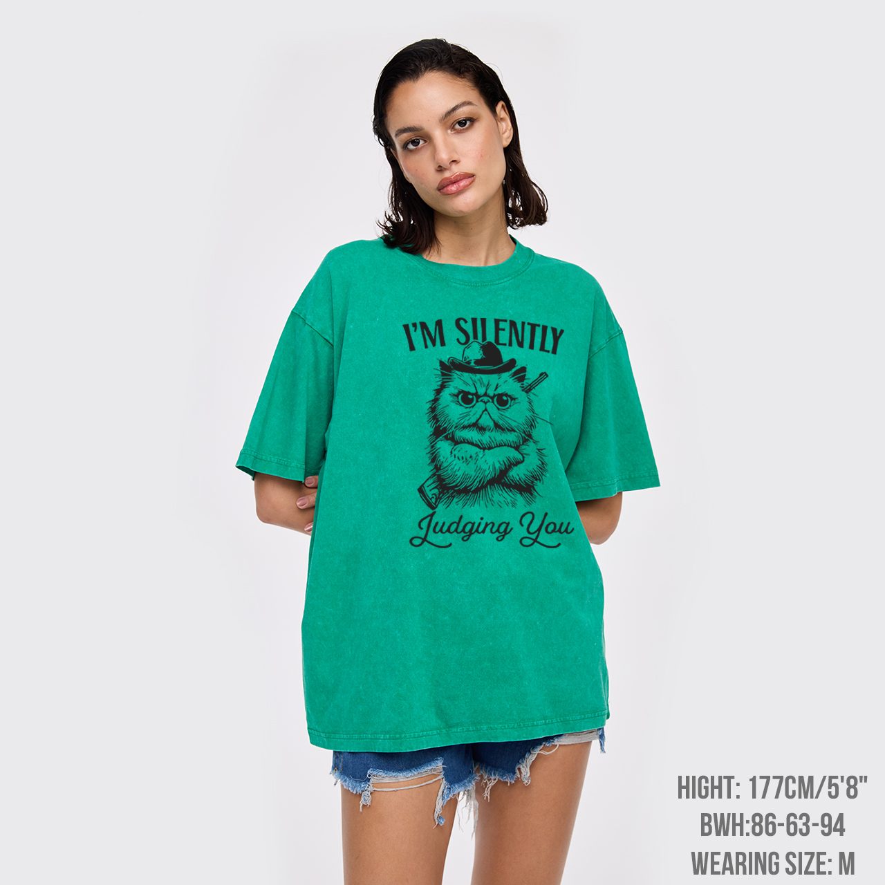 I'm Silently Judging You Garment-dye Tees