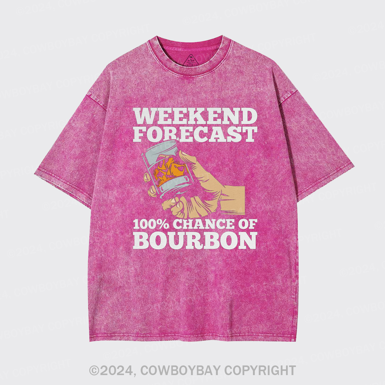 Bourbon Whiskey Garment-dye Tees